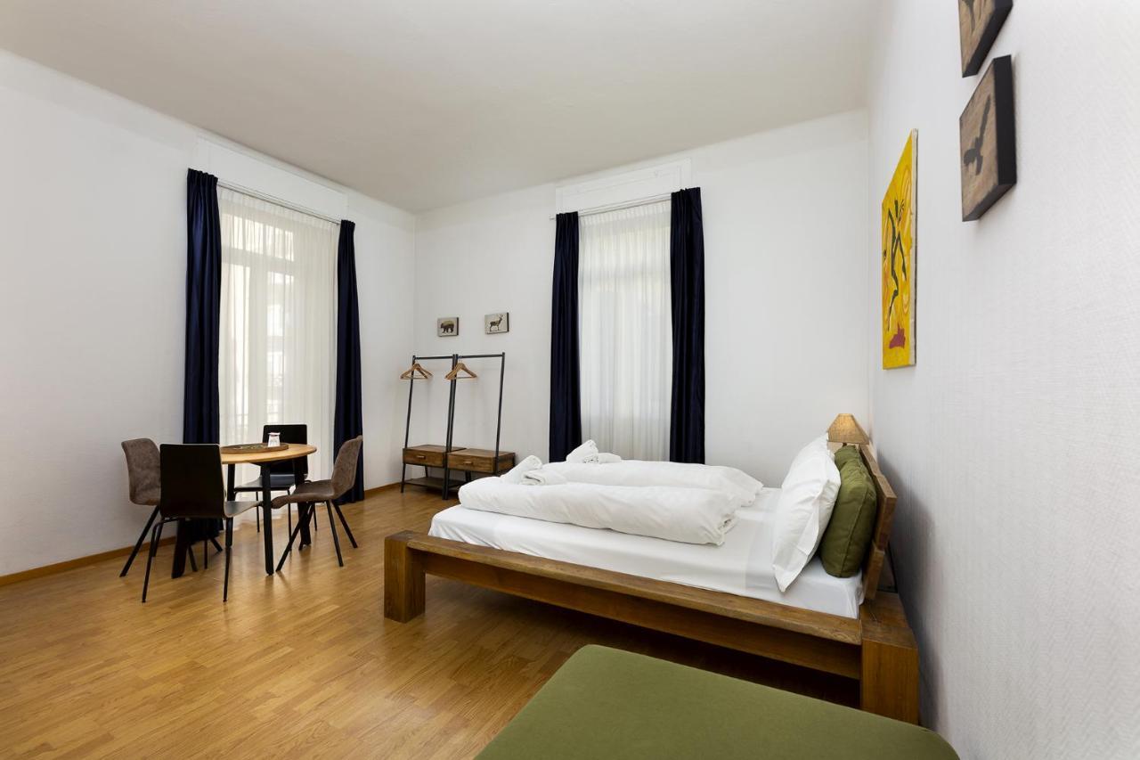 Guesthouse Lugano Apartments By Lr エクステリア 写真